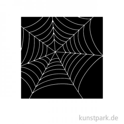 Schablone - Spinnennetz, Größe 110x110 mm
