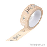 Mozeat Lens 2 Rollen Goldfolie Klebeband Metallic Washi Tape 15mm