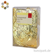 Blattgold Folie Schlagmetall in Gold, Silber, Bronze Zum Basteln, Vergolden  Und Für Epoxidharz 100 Stück 