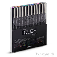 TOUCH Liner Brush Set mit 12 verschiedenen Farben