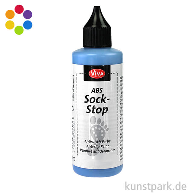 ABS Sock Stop Paint 82ml-Light Blue