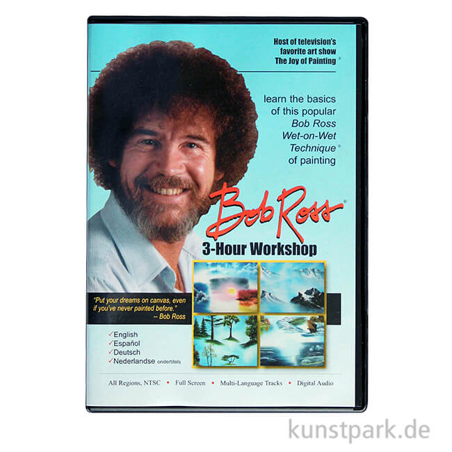 Bob Ross DVD 3 Stunden Workshop, Deutsch