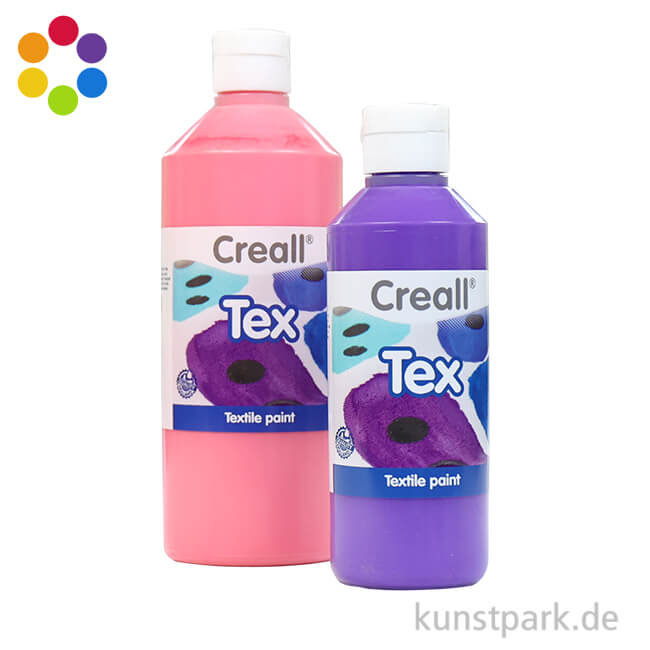 Peinture textile Creall Tex turquoise 250ml