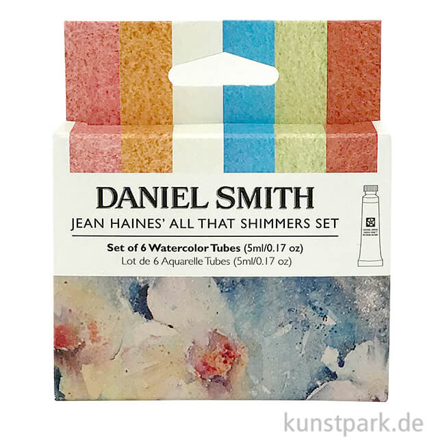 Daniel Smith Luminescent Watercolor - Schimmer Set, 6 x 5 ml
