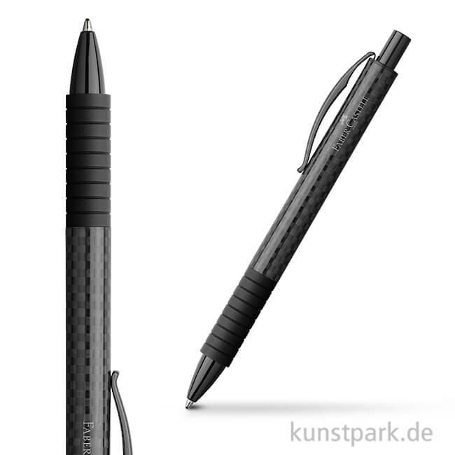 Faber-Castell BASIC Kugelschreiber Black Carbon