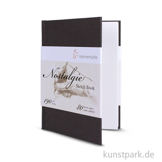 Hahnemühle NOSTALGIE Skizzenbuch, 40 Blatt, 190g