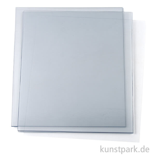 Hartfolie transparent, 5 Blatt, 190 Micron, DIN A4