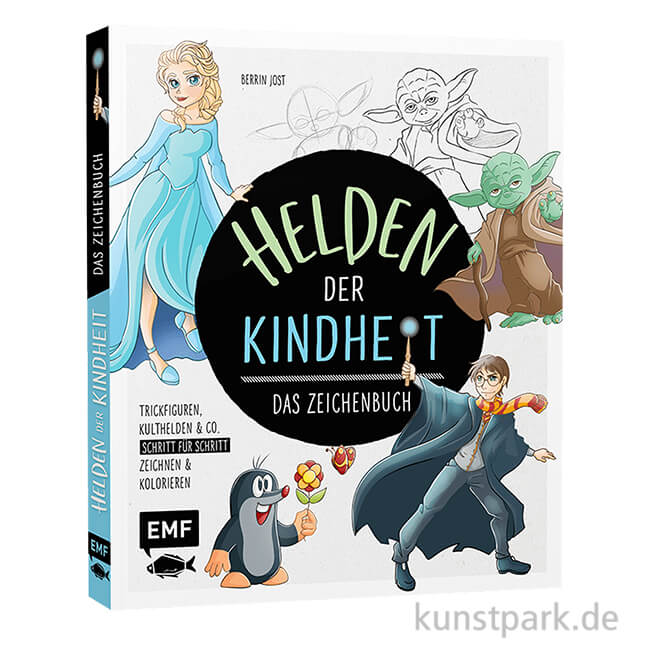 Helden der Kindheit - Das Zeichenbuch, Edition Fischer