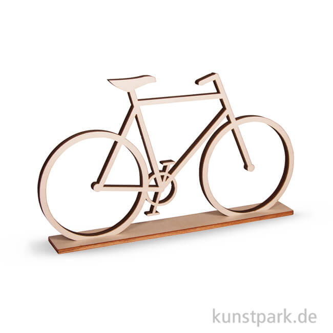 Holz-Fahrrad zum Stellen, 20x11 cm