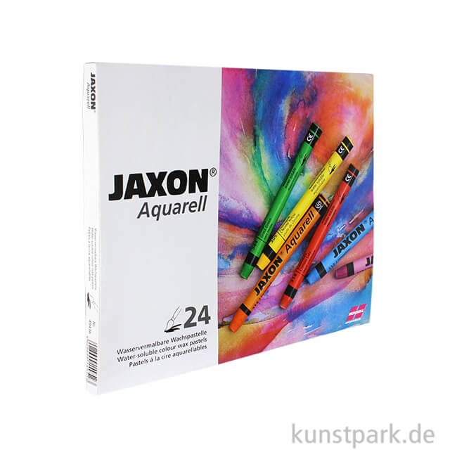 JAXON Aquarell Pastell, 24 Stifte im Kartonetui