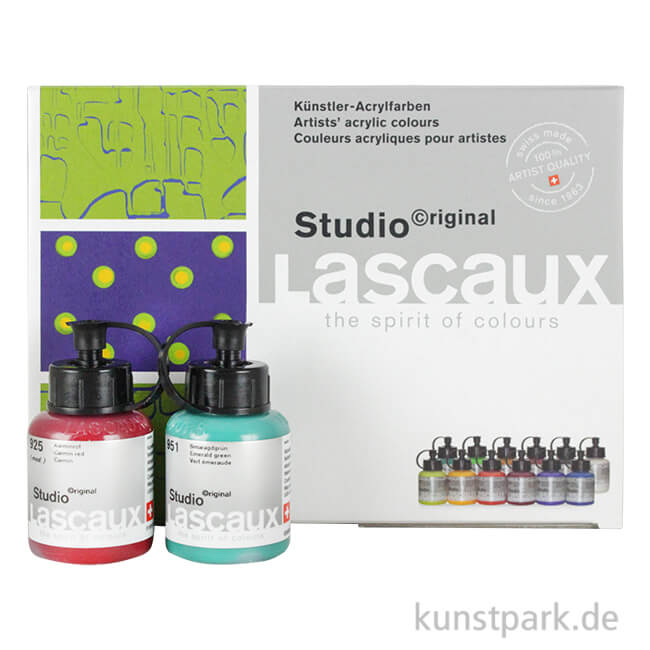 Lascaux STUDIO Acryl-Set mit 12 x 30 ml