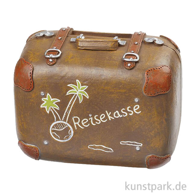 Reisekasse-Koffer für Geldgeschenke, 8 x 5 x 6 cm