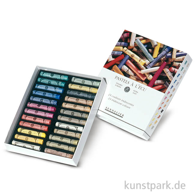 Sennelier Softpastell ECU - Iridescent-Set mit 24 Stiften