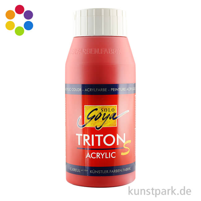 Solo Goya TRITON S - Acrylfarbe mit Glanzeffekt, 750 ml