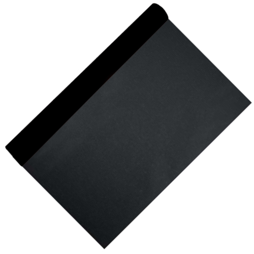 Geschenkpapier - Schwarz, einseitig, 60g, 0,5x5 m