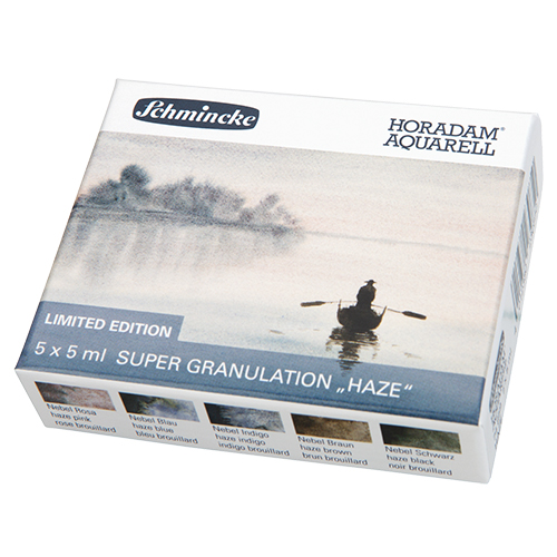 Schmincke Horadam Aquarell Supergranulierend Nebel - Set 5 x 5 ml